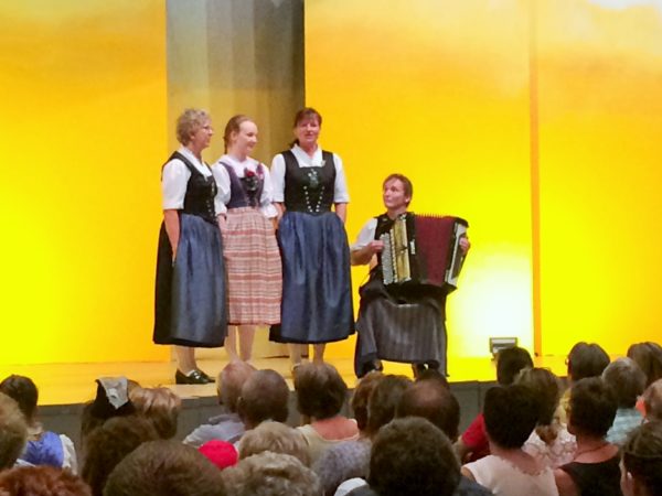 Jodlerfest Sarnen 2015: Terzett Marie-Theres, Arlette, Priska