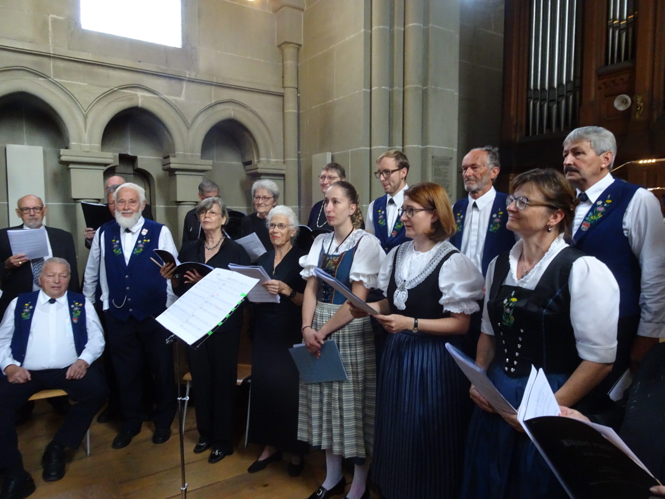 DSC02314 Jodlermesse mit Kirchenchor Bern
